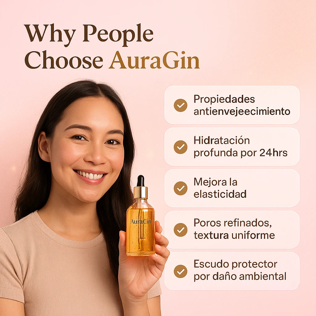 AuraGin® - Serum de Ginseng Coreano