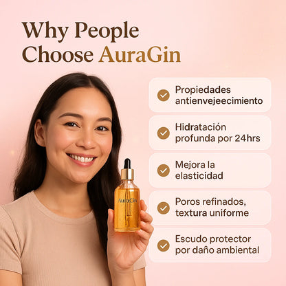 AuraGin® - Serum de Ginseng Coreano