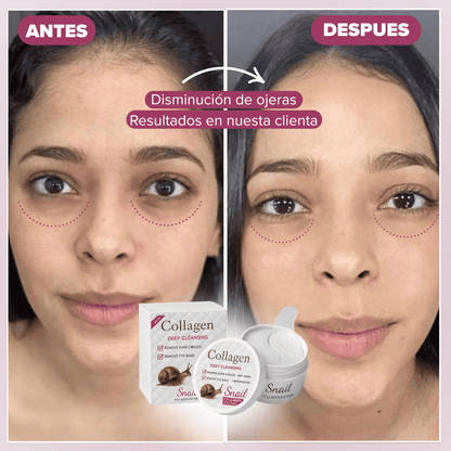 Eliminador anti ojeras mucina caracol brasileña