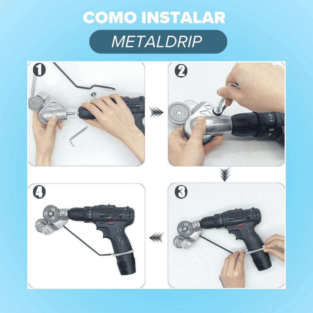MetalDrip® - Adaptador Para Taladro