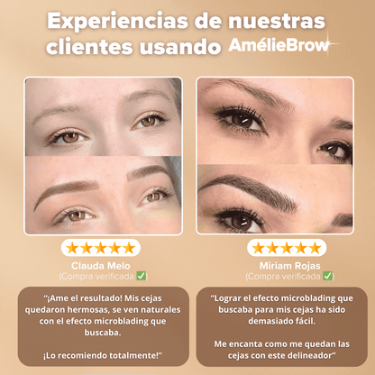 AmélieBrow® - Delineador de Cejas