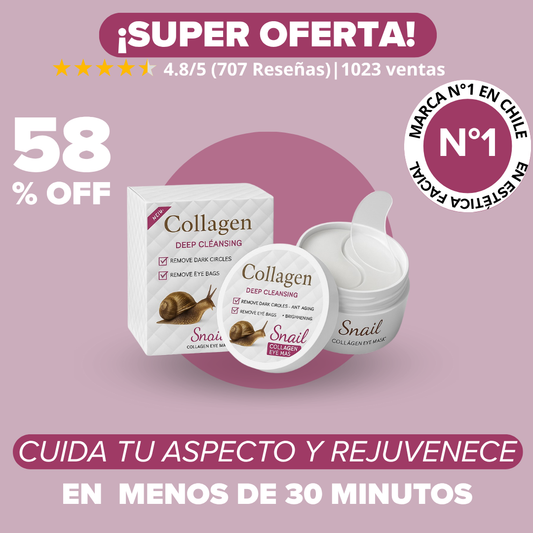 Eliminador anti ojeras mucina caracol brasileña
