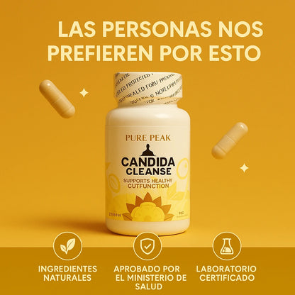 Candida Cleanse® - Eliminador de Hongos Intestinales